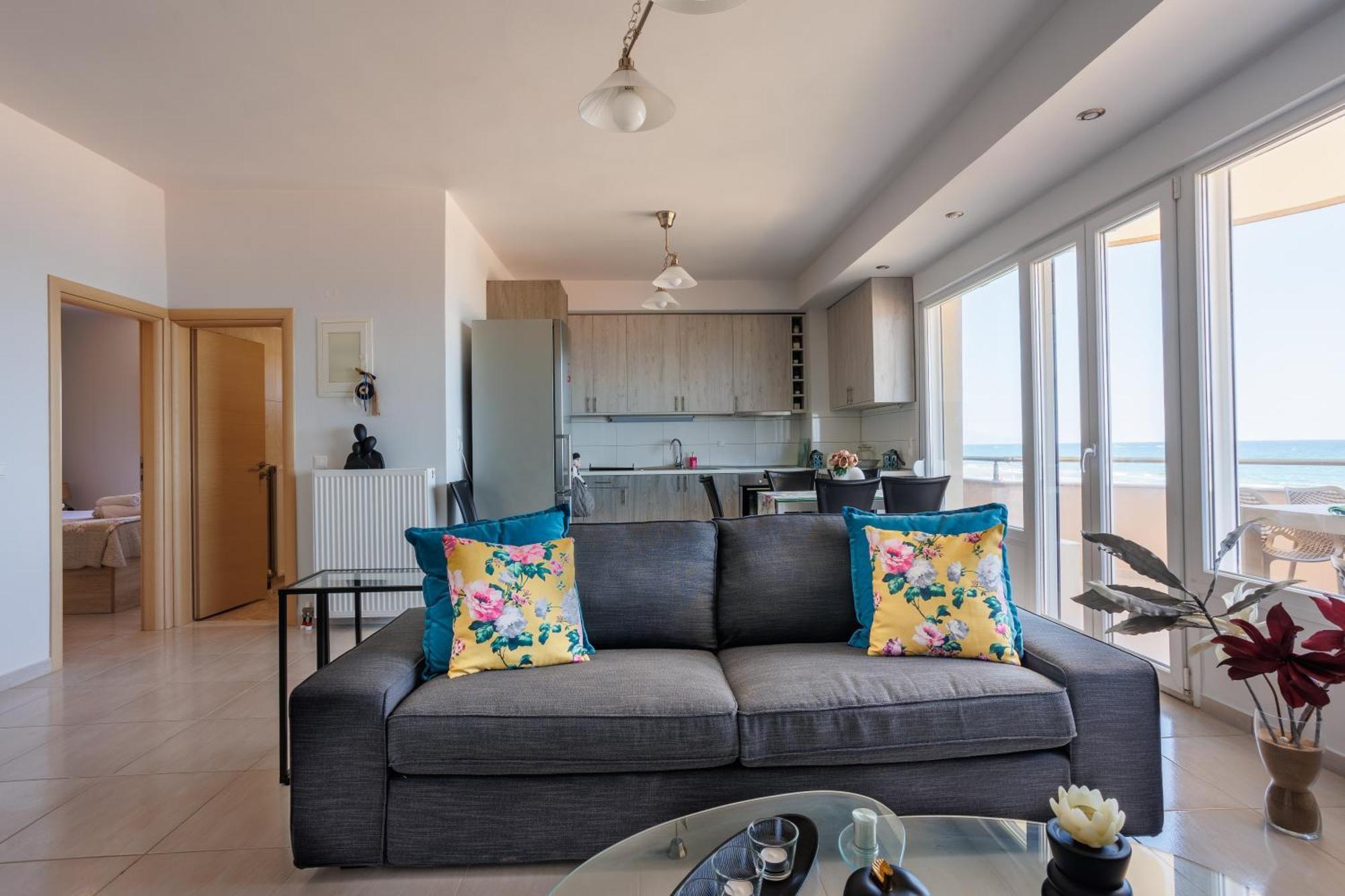 Seaside Anna Apartment Anissaras Exteriör bild